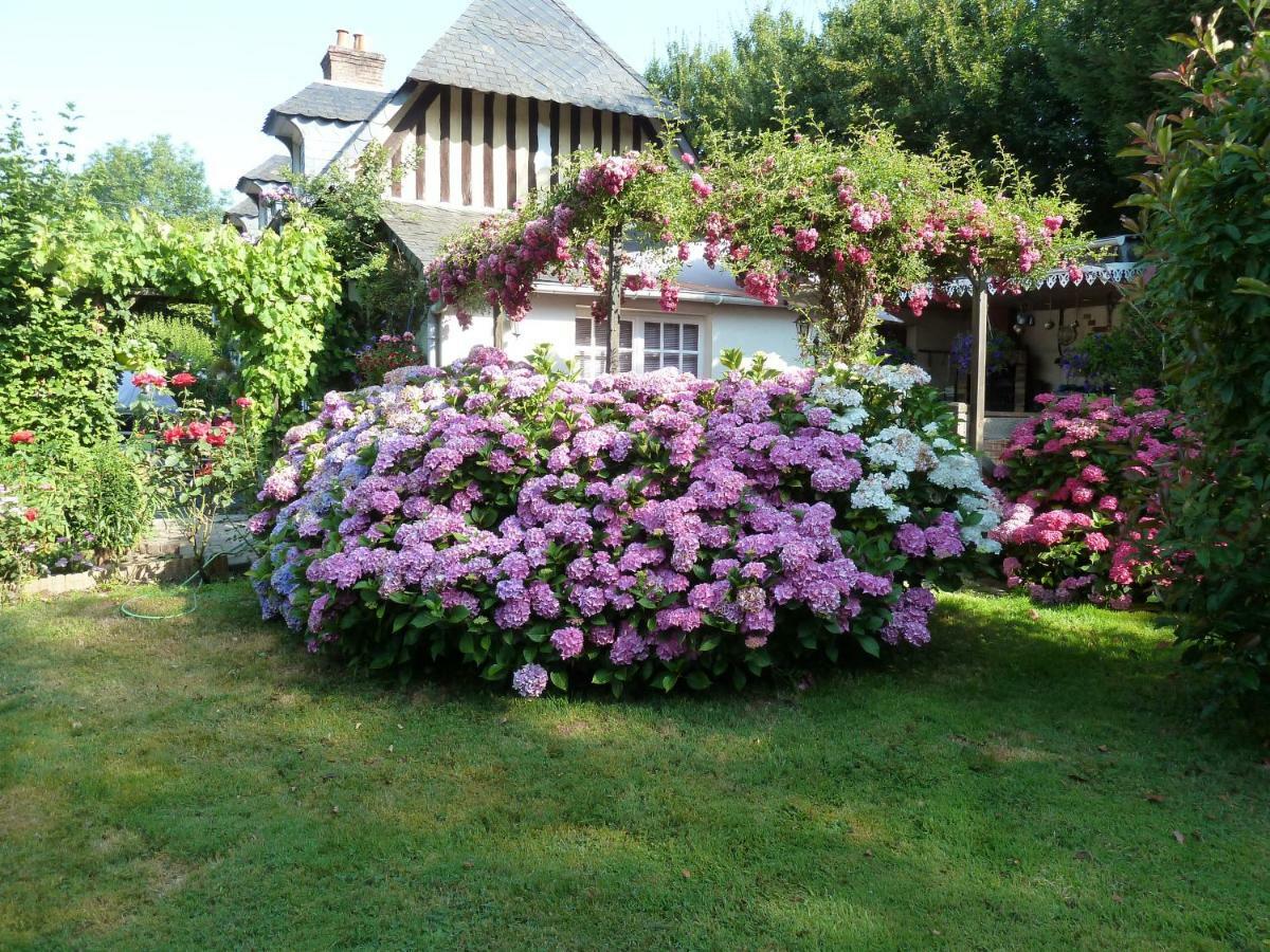 Les Alicourts Hostal Annebault Exterior foto